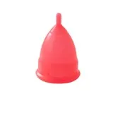 Red menstrual cup