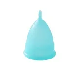 Turquoise menstrual cup